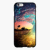 D Sticky Company Palm Tree Beach Water Wave iPhone Case