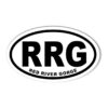 RRG RED River Gorge Oval Bumper Sticker