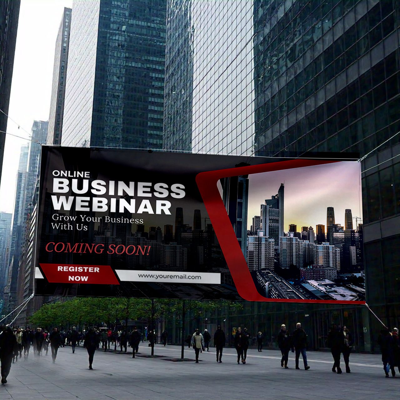 Custom Hanging Vinyl Banners | Indoor & Outdoor Printing - Image 9