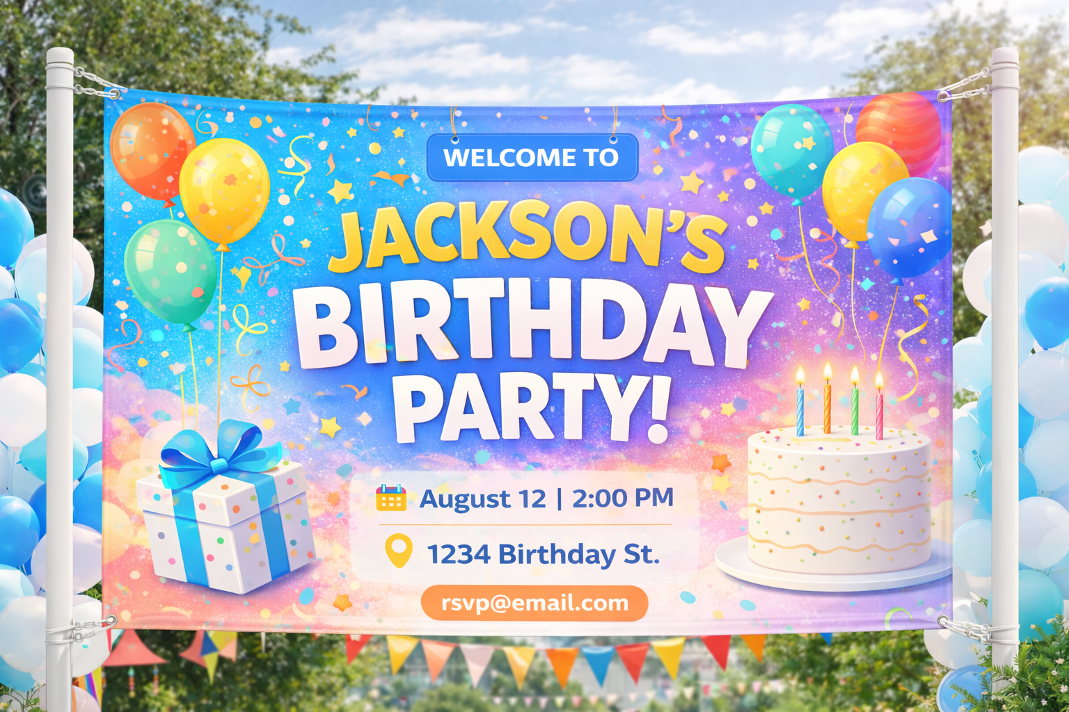 Custom Hanging Vinyl Banners | Indoor & Outdoor Printing - Image 7